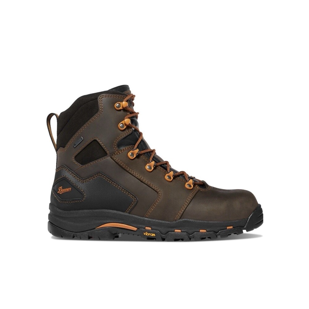 New W/Box Danner Boots Men's Size 12D Met Guard Vicious 6” Brown NMT 13880
